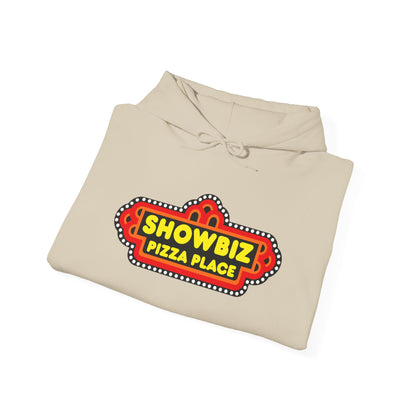 Showbiz Pizza Place Logo Hoodie