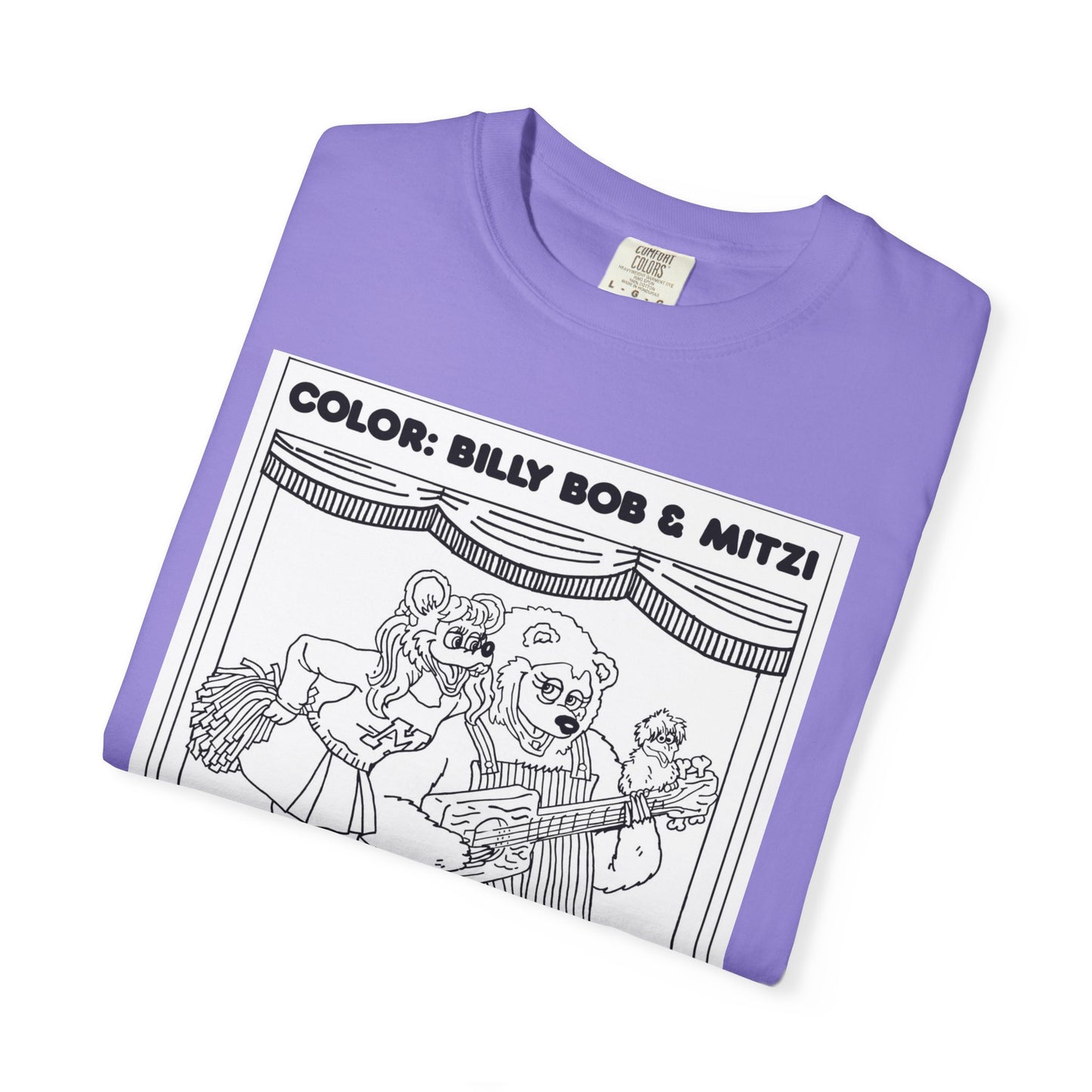 Color me Billy Bob and Mitzi T-Shirt