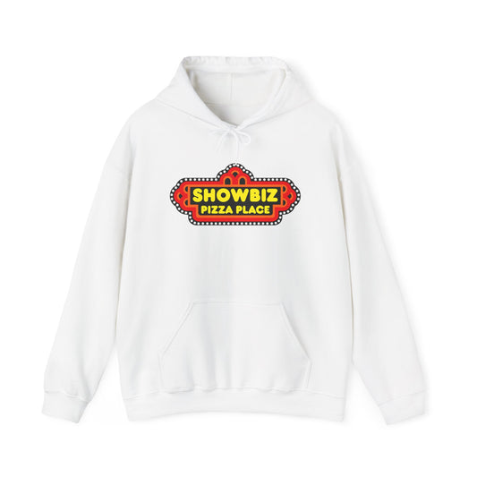 Showbiz Pizza Place Logo Hoodie