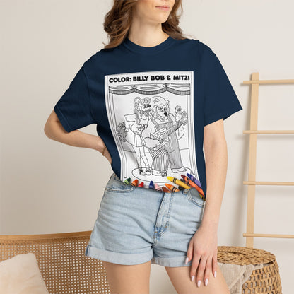 Color me Billy Bob and Mitzi T-Shirt