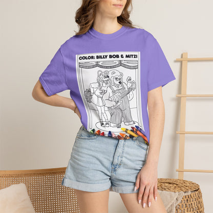 Color me Billy Bob and Mitzi T-Shirt