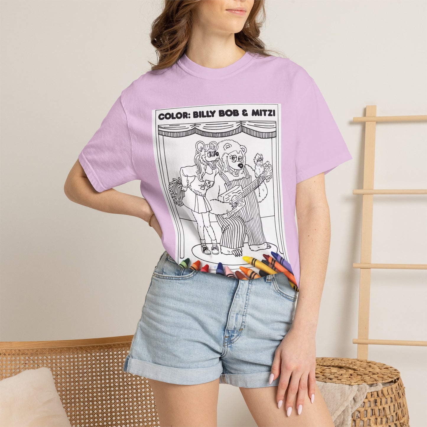 Color me Billy Bob and Mitzi T-Shirt