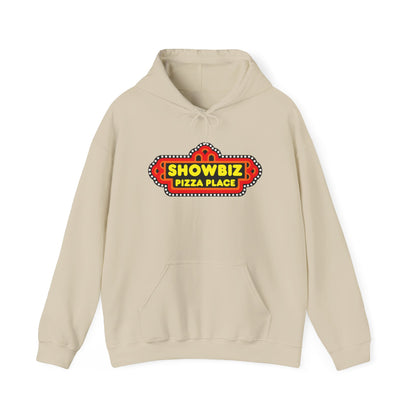 Showbiz Pizza Place Logo Hoodie